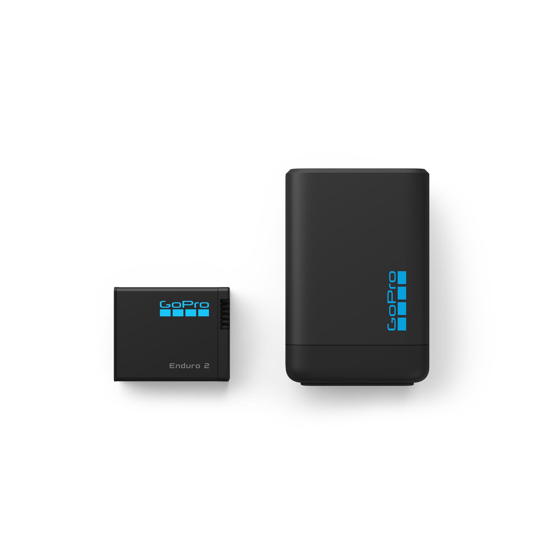 GoPro DUAL CHARGER+ENDURO BATTERIES 未使用 GoPro Dual Battery Charger + Enduro 2 Battery For MISSION 1