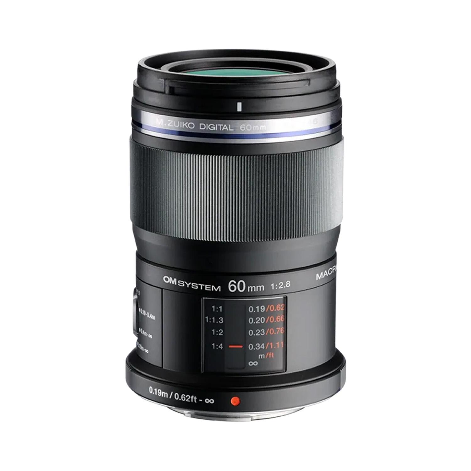 OM SYSTEM 60mm f2.8 M.Zuiko Digital ED Macro Lens | Camera Centre UK